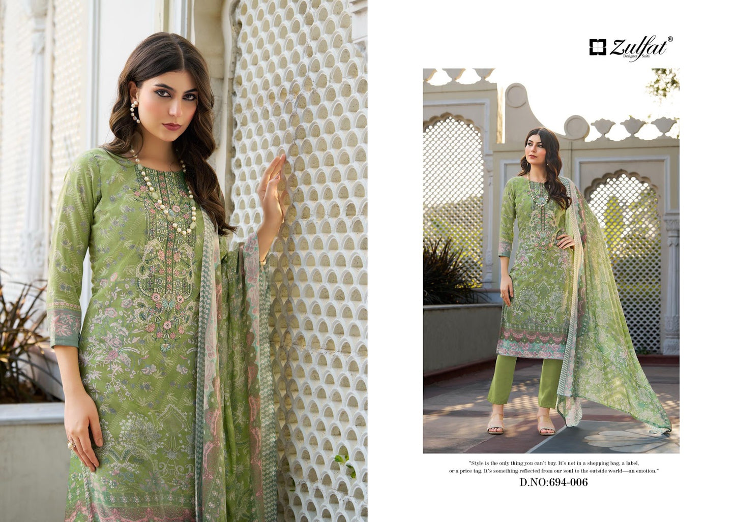 Sana Safina Vol 2 Zulfat Designer Cotton Karachi Salwar Suits Supplier Gujarat