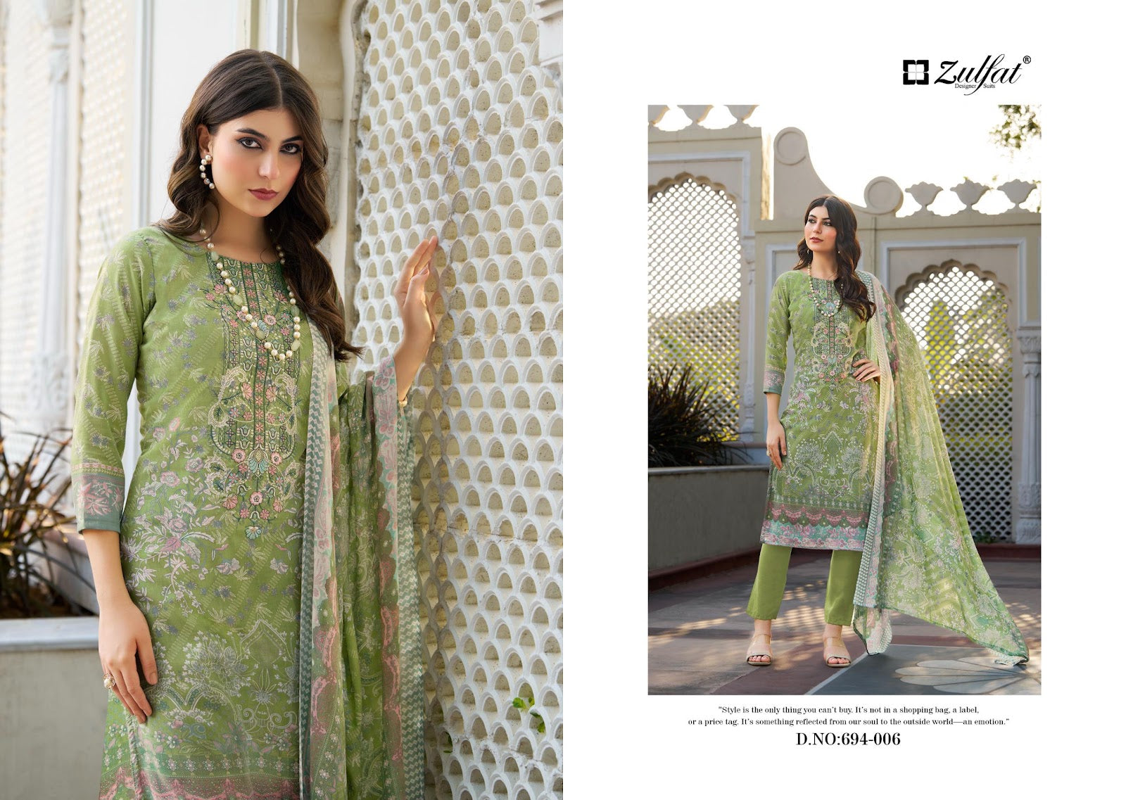 Sana Safina Vol 2 Zulfat Designer Cotton Karachi Salwar Suits Supplier Gujarat