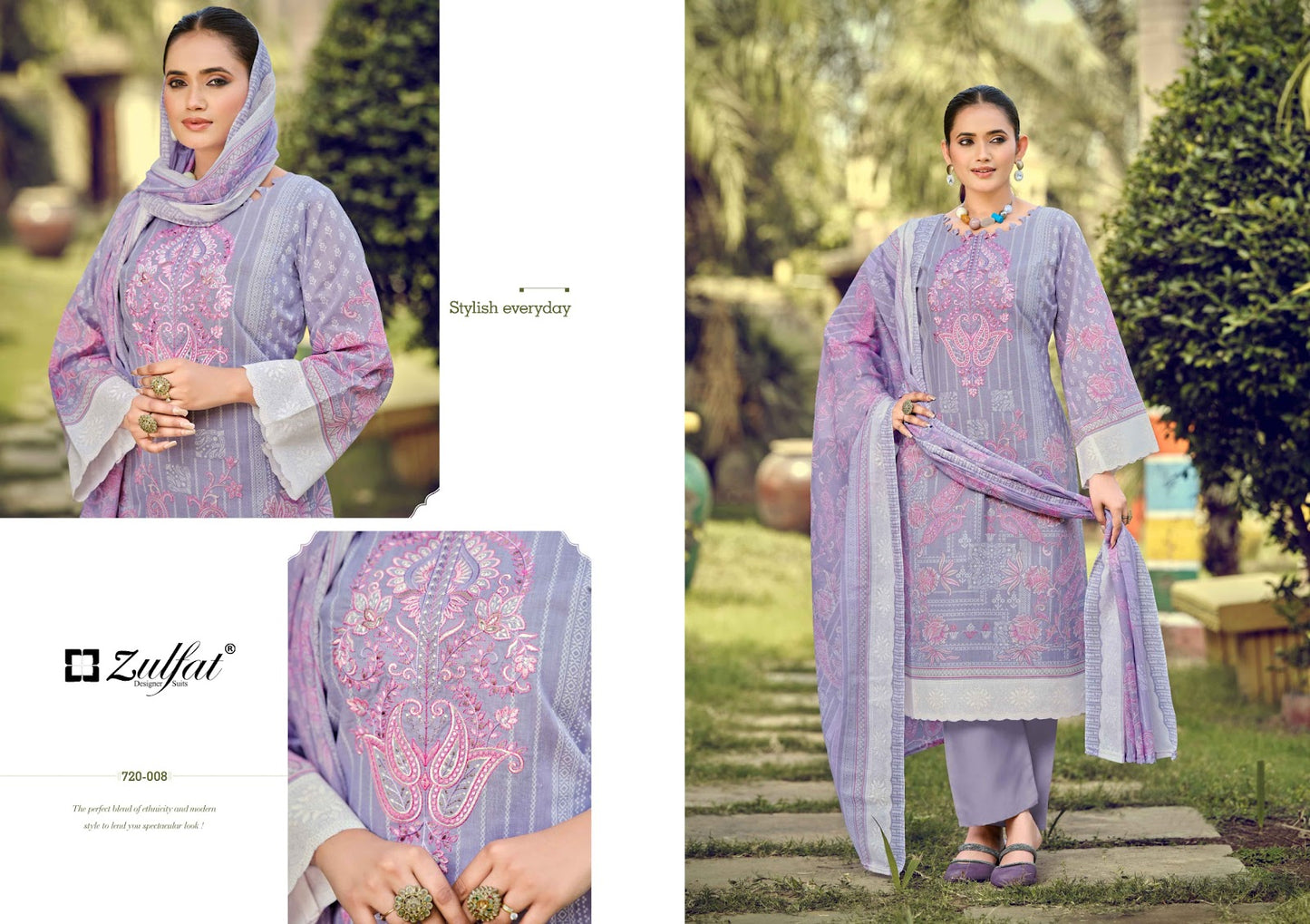 Sana Safina Vol 4 Zulfat Designer Cotton Karachi Salwar Suits Exporter
