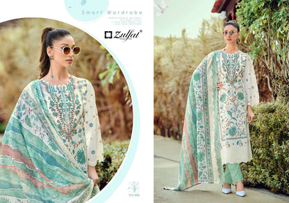 Sana Safina Vol 5 Zulfat Designer Pure Cotton Karachi Salwar Suits Manufacturer Ahmedabad