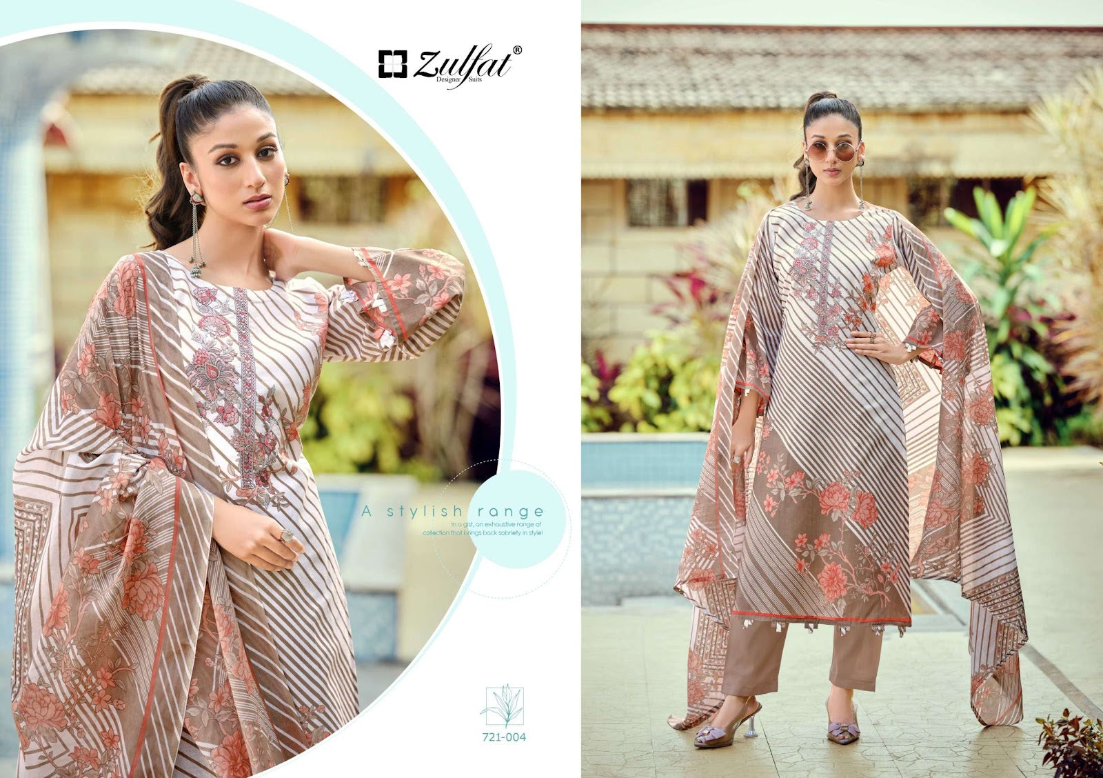 Sana Safina Vol 5 Zulfat Designer Pure Cotton Karachi Salwar Suits Manufacturer Ahmedabad