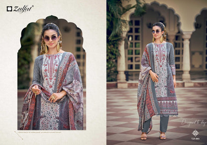 Sana Safina Vol 6 Zulfat Designer Cotton Karachi Salwar Suits Wholesale Price