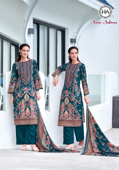 Sana Safinaz Harshit Fashion Cotton Karachi Salwar Suits Exporter Ahmedabad