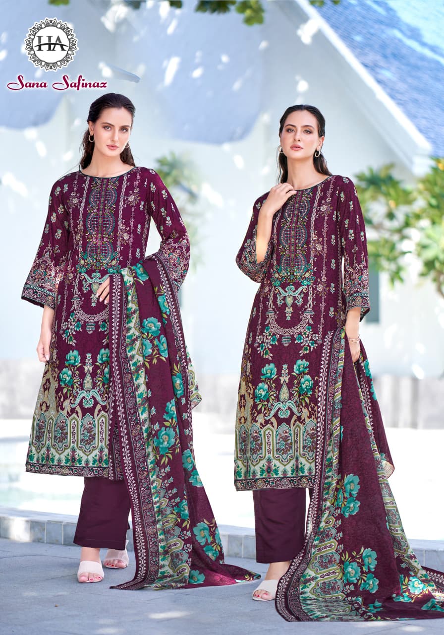 Sana Safinaz Harshit Fashion Cotton Karachi Salwar Suits Exporter Ahmedabad
