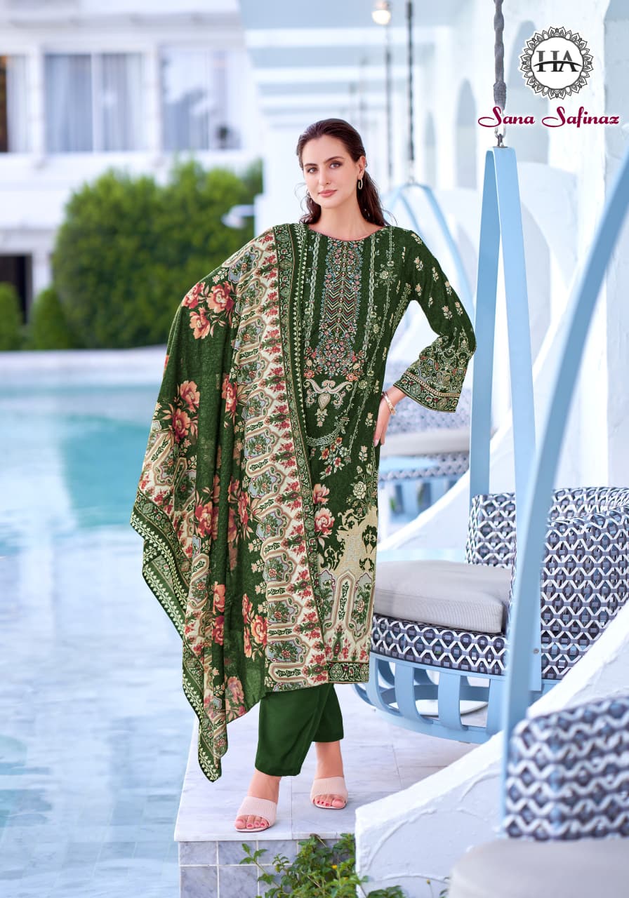 Sana Safinaz Harshit Fashion Cotton Karachi Salwar Suits Exporter Ahmedabad