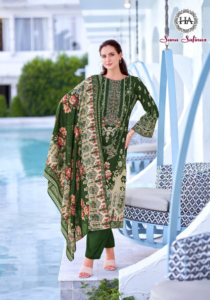 Sana Safinaz Harshit Fashion Cotton Karachi Salwar Suits Exporter Ahmedabad