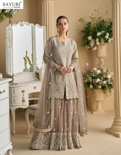 Sana Sayuri Georgette Readymade Suits Wholesale