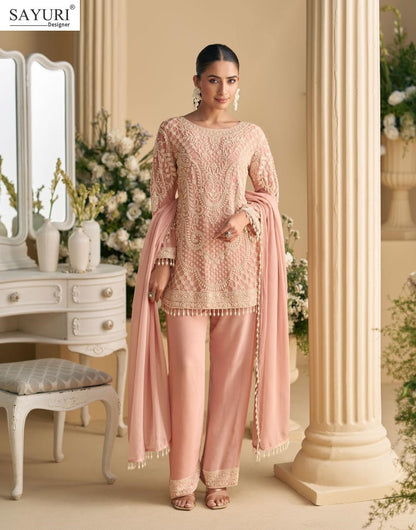 Sana Sayuri Georgette Readymade Suits Wholesale