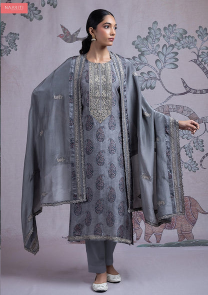 Sanaaz Naariti Silk Pant Style Suits Wholesale Price