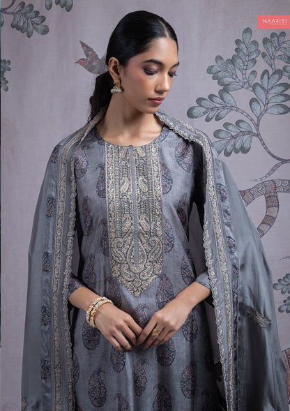 Sanaaz Naariti Silk Pant Style Suits Wholesale Price