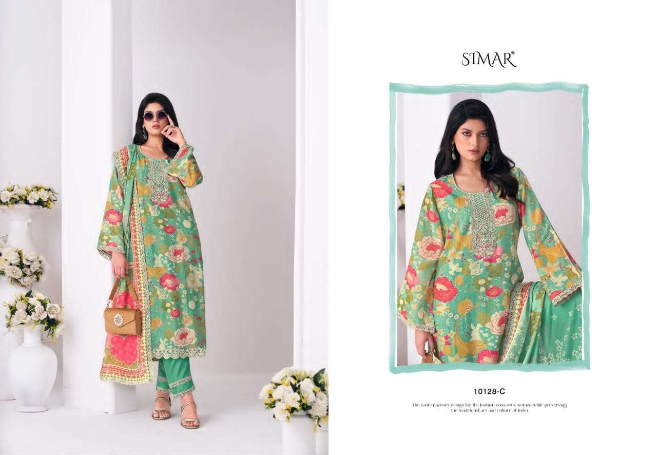 Sanaaz Simar Viscose Muslin Pant Style Suits Manufacturer Gujarat
