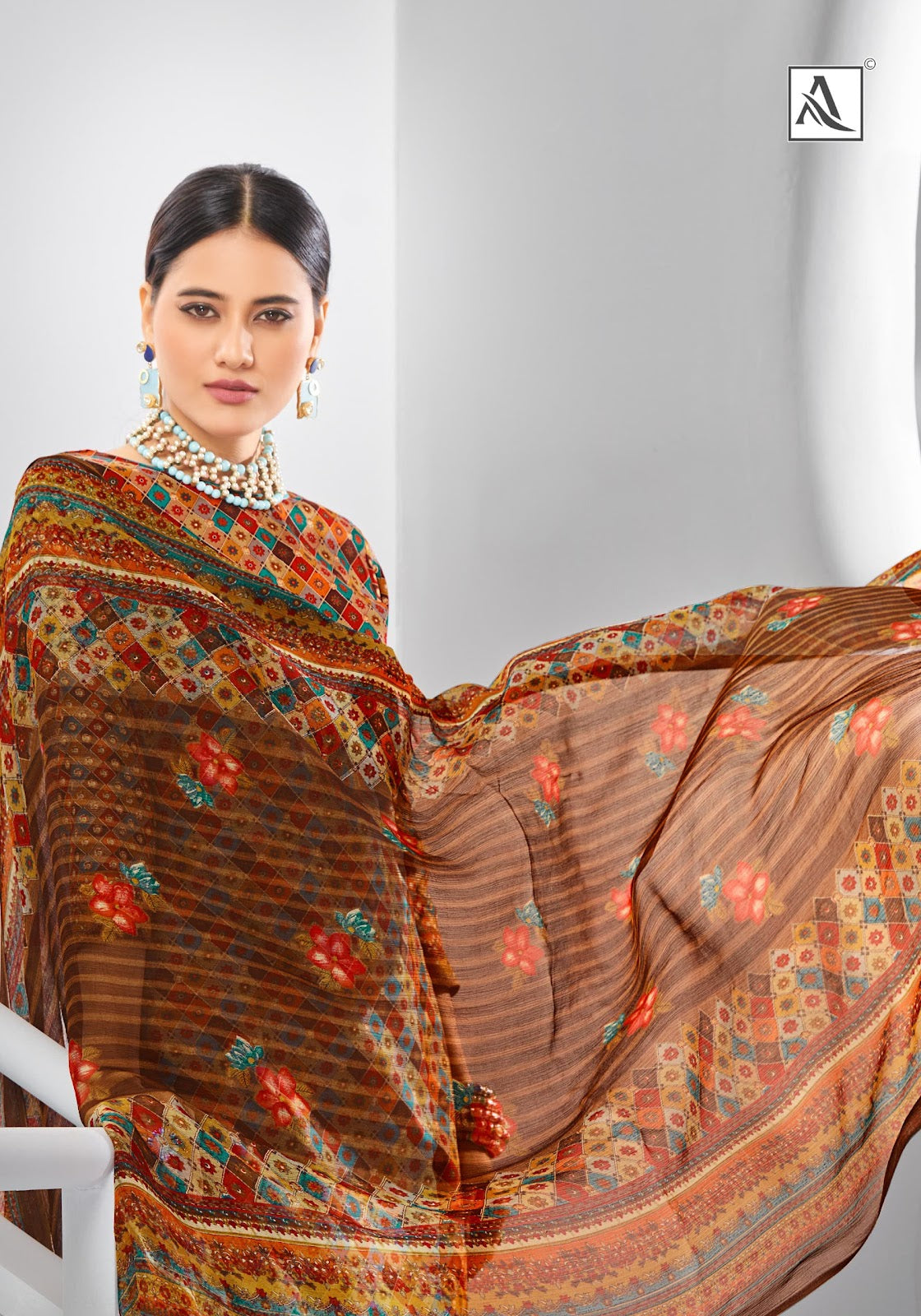 Sanam Alok Pure Jaam Pant Style Suits Wholesaler Gujarat