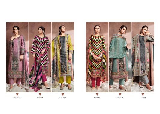 Sanam Rupali Cambric Lawn Pant Style Suits