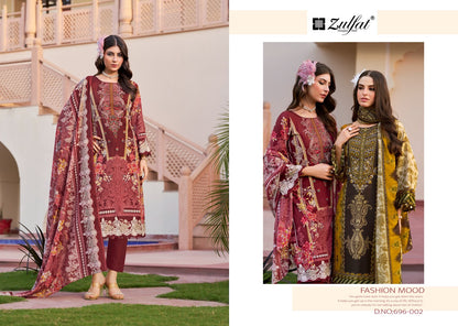 Sanam Zulfat Designer Rayon Karachi Salwar Suits Supplier Ahmedabad