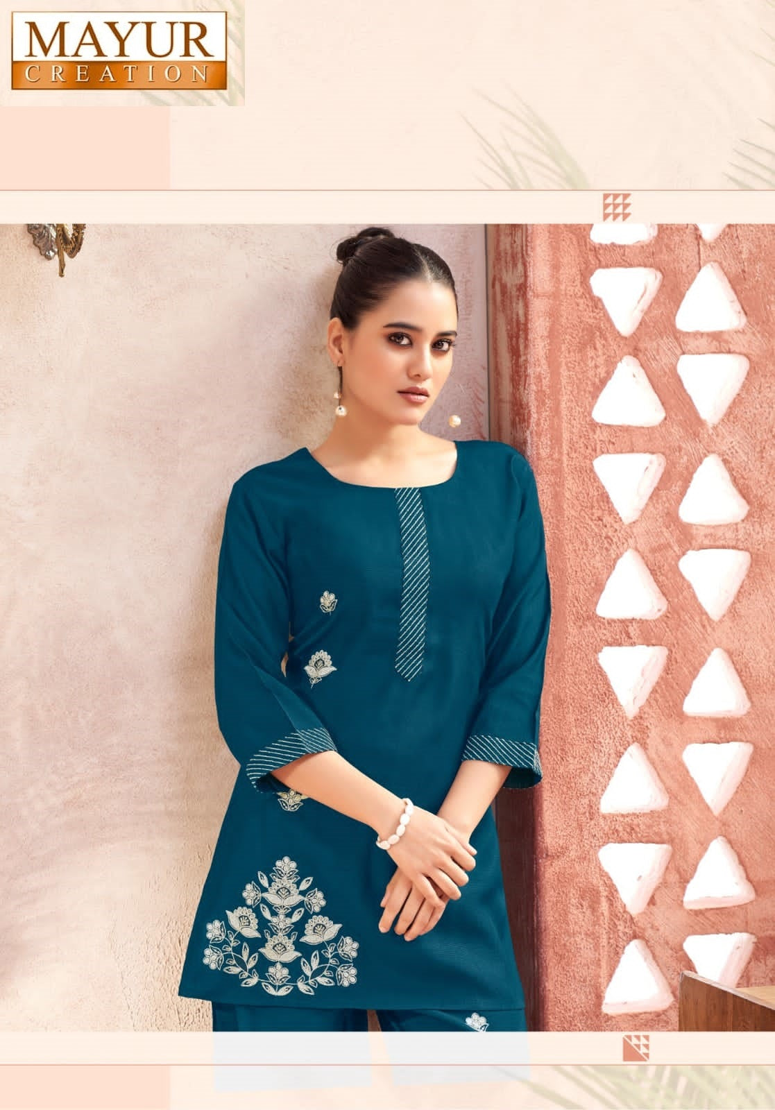 Sanaya Mayur Creation Vertican Co Ord Set Manufacturer