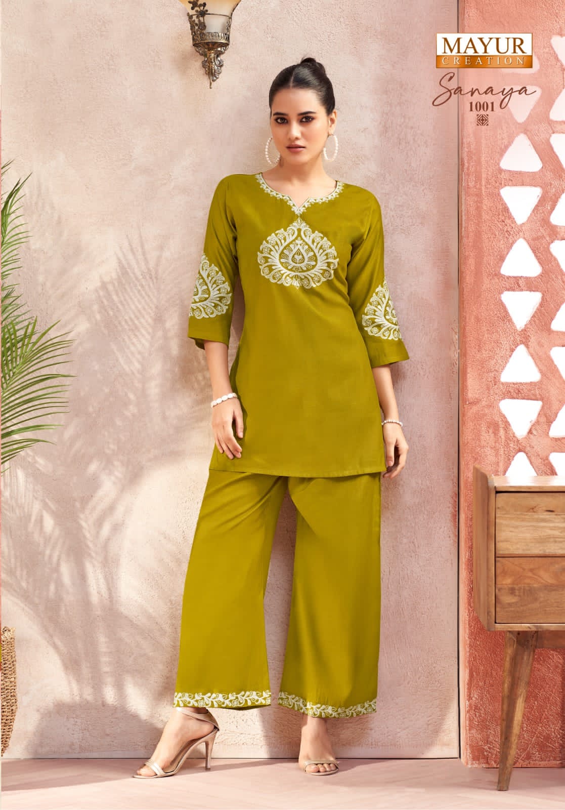 Sanaya Mayur Creation Vertican Co Ord Set Manufacturer