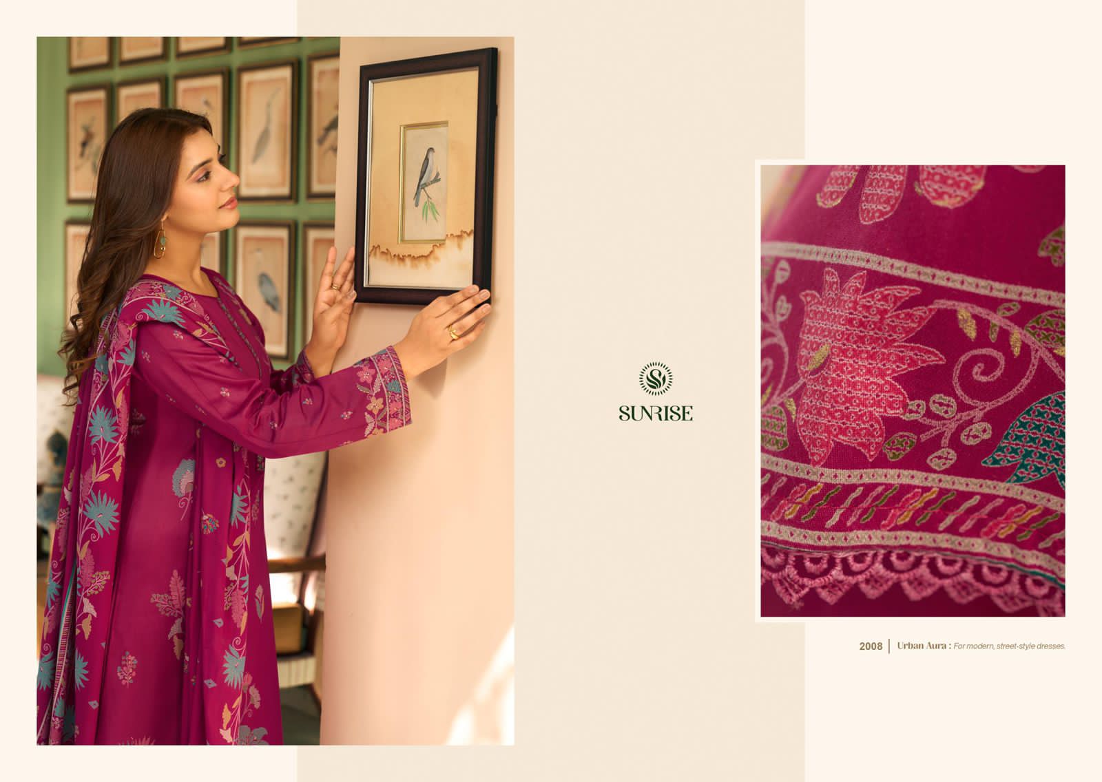 Sanaya Vol 2 Sunrise Jam Satin Pant Style Suits Exporter Ahmedabad