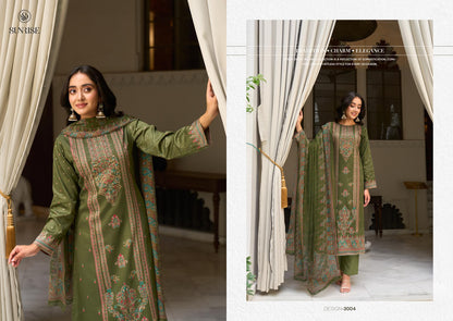 Sanaya Vol 3 Sunrise Jam Satin Pant Style Suits Wholesale Price
