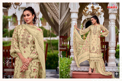 Sanaya Vol 61 Pakiza Prints Crepe Karachi Salwar Suits Supplier India