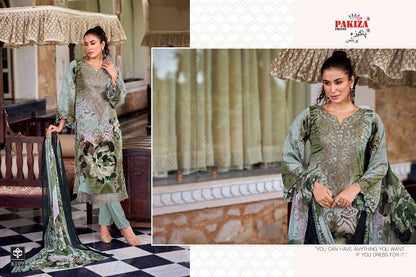 Sanaya Vol 61 Pakiza Prints Crepe Karachi Salwar Suits Supplier India