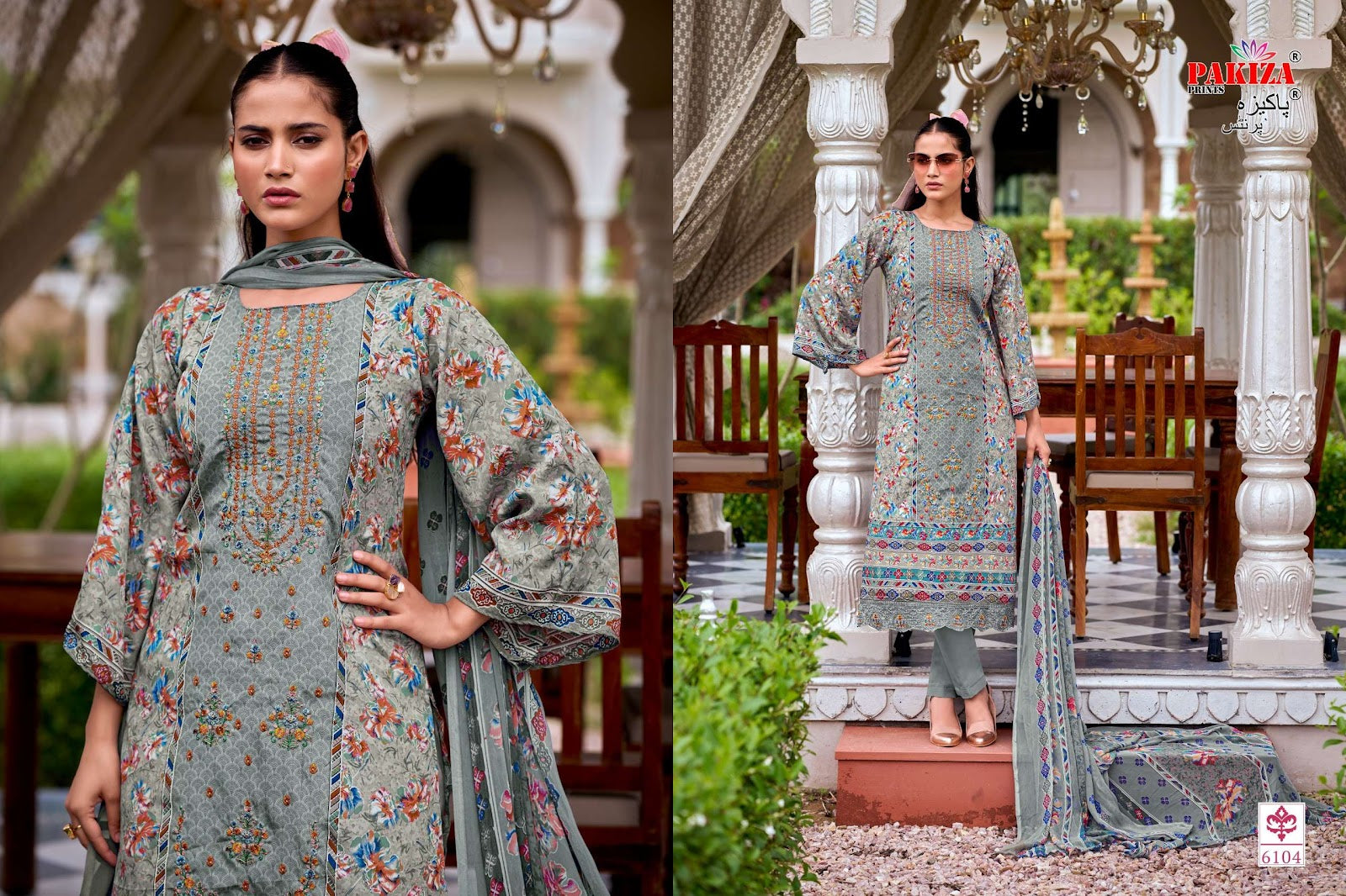 Sanaya Vol 61 Pakiza Prints Crepe Karachi Salwar Suits Supplier India