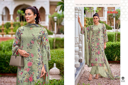 Sanaya Vol 61 Pakiza Prints Crepe Karachi Salwar Suits Supplier India