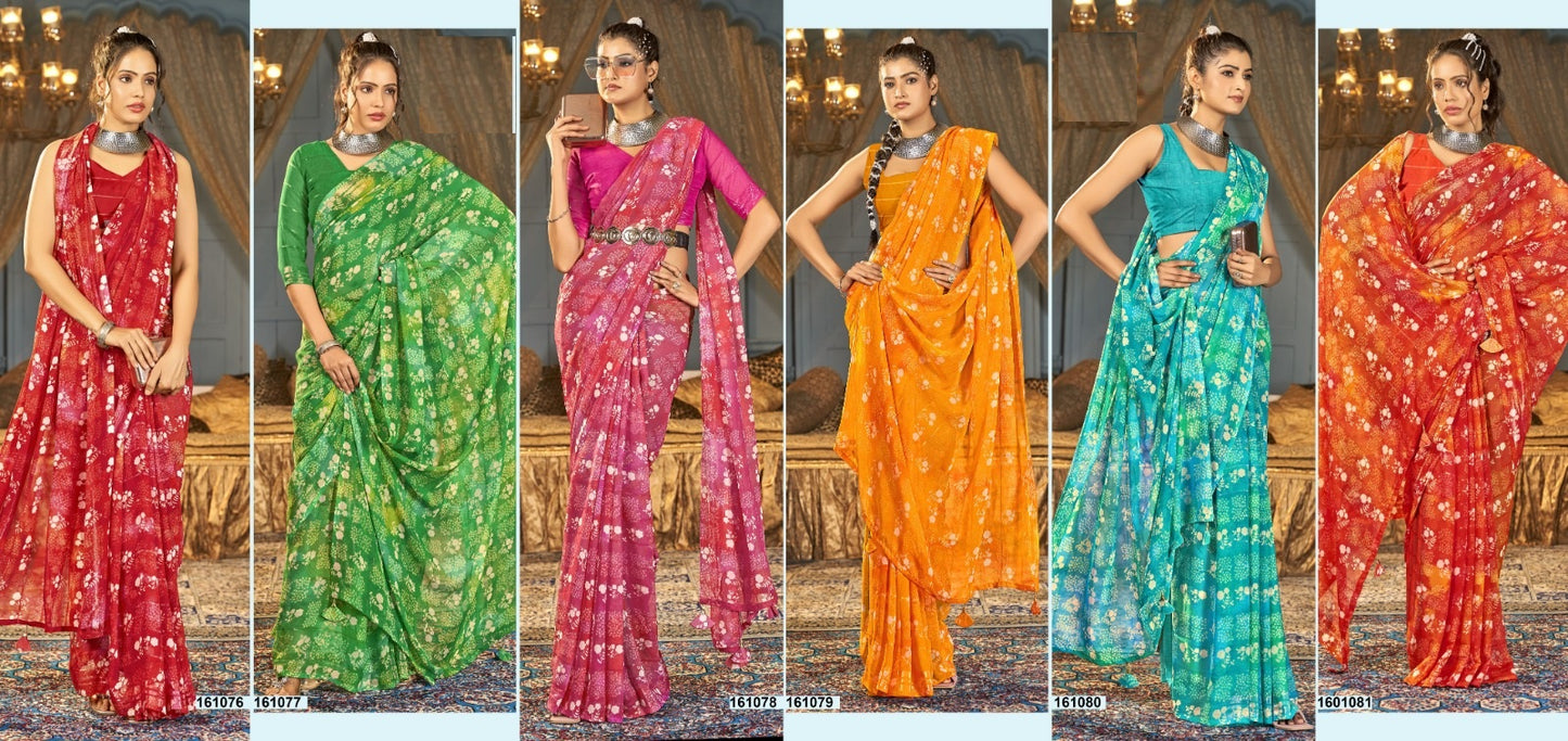 Sanchali Vol 10 Vallabhi Prints Georgette Sarees Manufacturer India