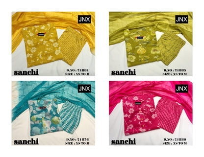 Sanchi 221225 Jnx Capsule Readymade Pant Style Suits Supplier