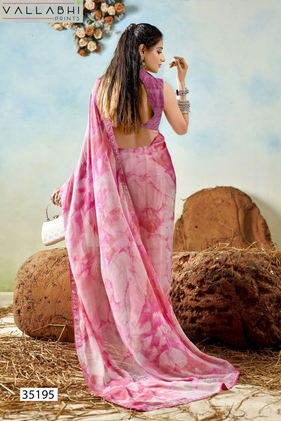 Sanchita Vol 2 Vallabhi Prints Moss Sarees Manufacturer Ahmedabad