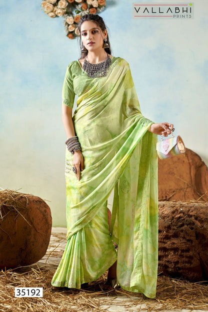 Sanchita Vol 2 Vallabhi Prints Moss Sarees Manufacturer Ahmedabad
