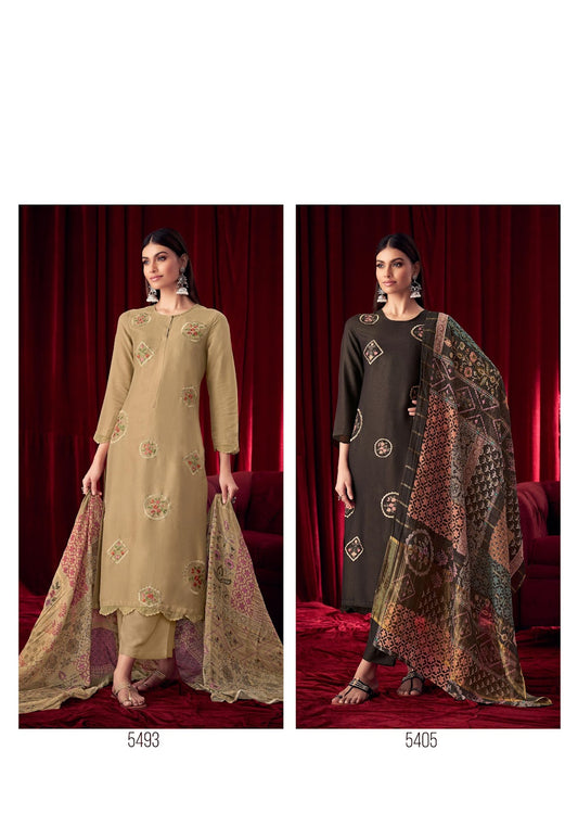 Sandali Sahiba Viscose Simmer Plazzo Style Suits Manufacturer Gujarat