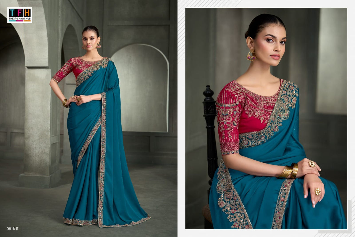 Sandalwood 17 Tfh Sarees Manufacturer India