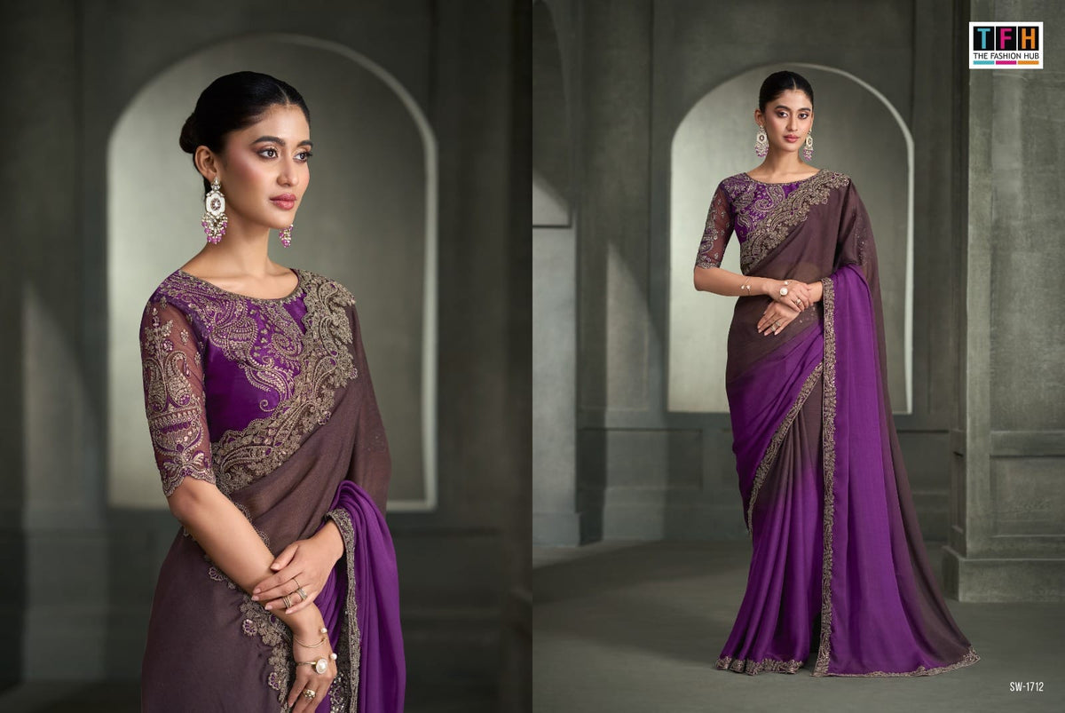 Sandalwood 17 Tfh Sarees Manufacturer India