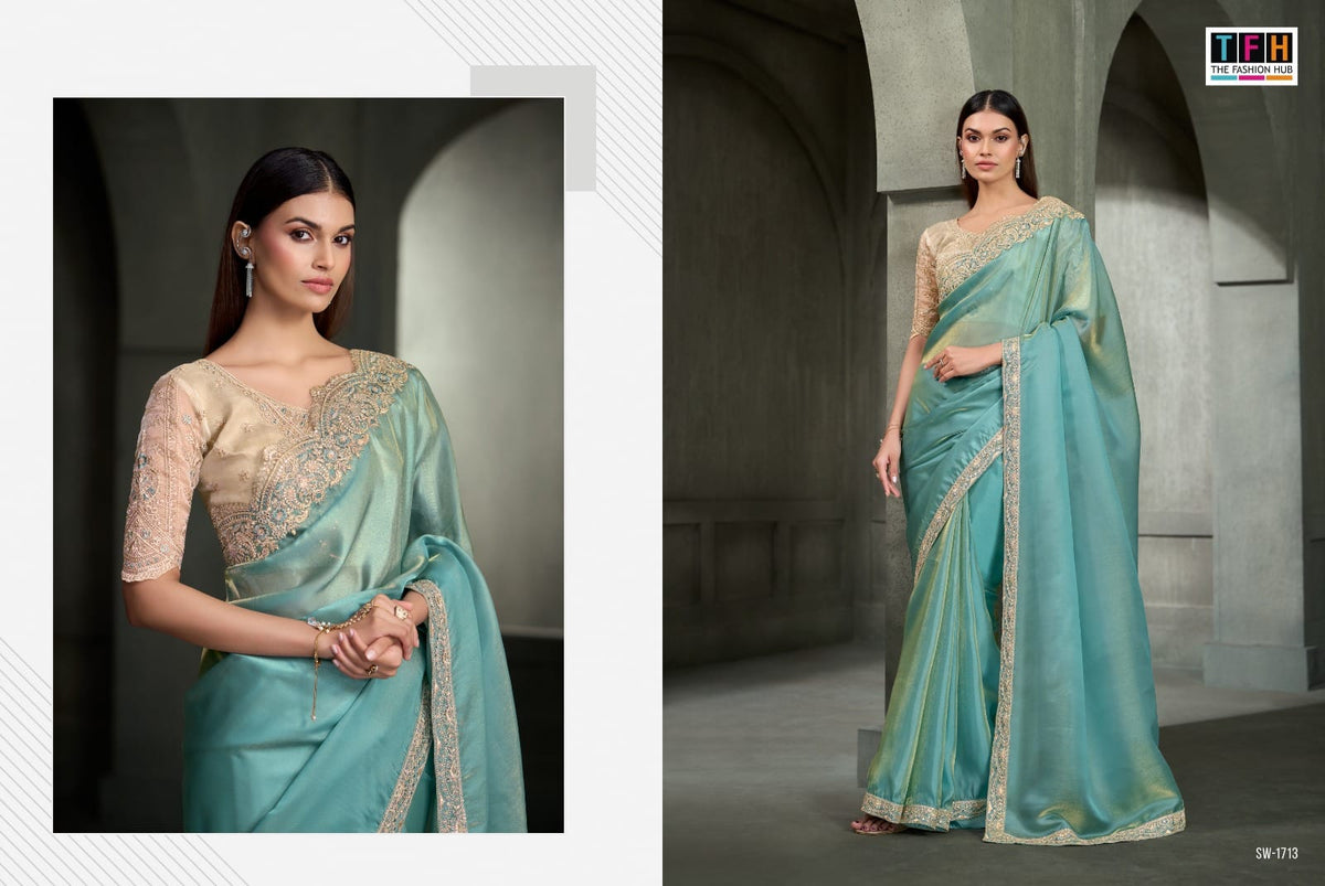 Sandalwood 17 Tfh Sarees Manufacturer India