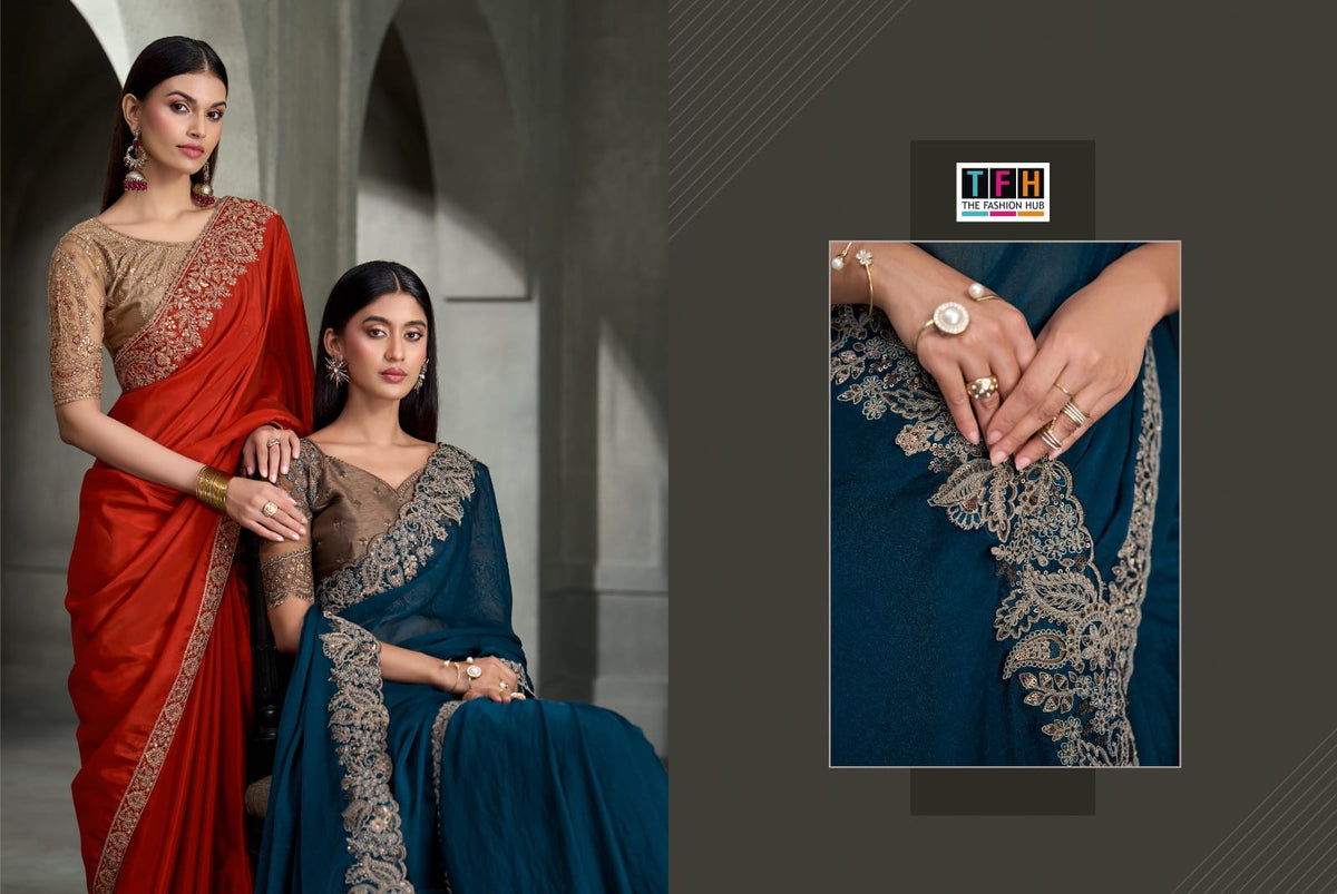 Sandalwood 17 Tfh Sarees Manufacturer India