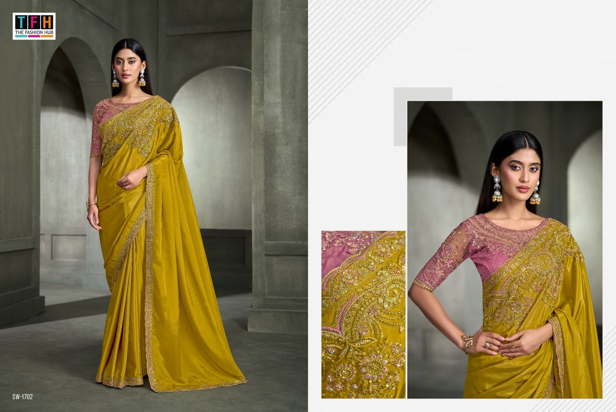 Sandalwood 17 Tfh Sarees Manufacturer India