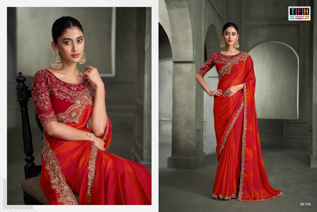 Sandalwood 17 Tfh Sarees Manufacturer India