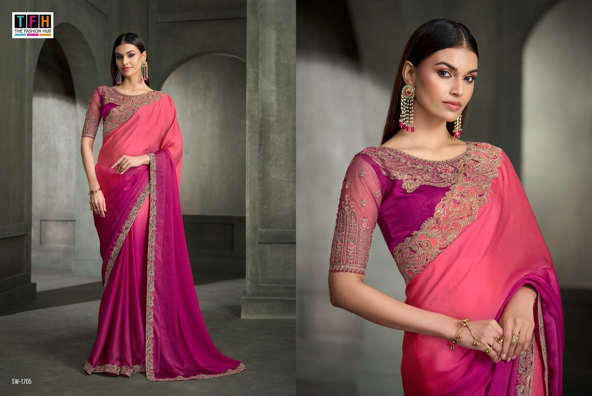Sandalwood 17 Tfh Sarees Manufacturer India