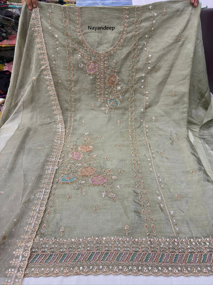 Sandhya Nayandeep Silk Salwar Suits Wholesale