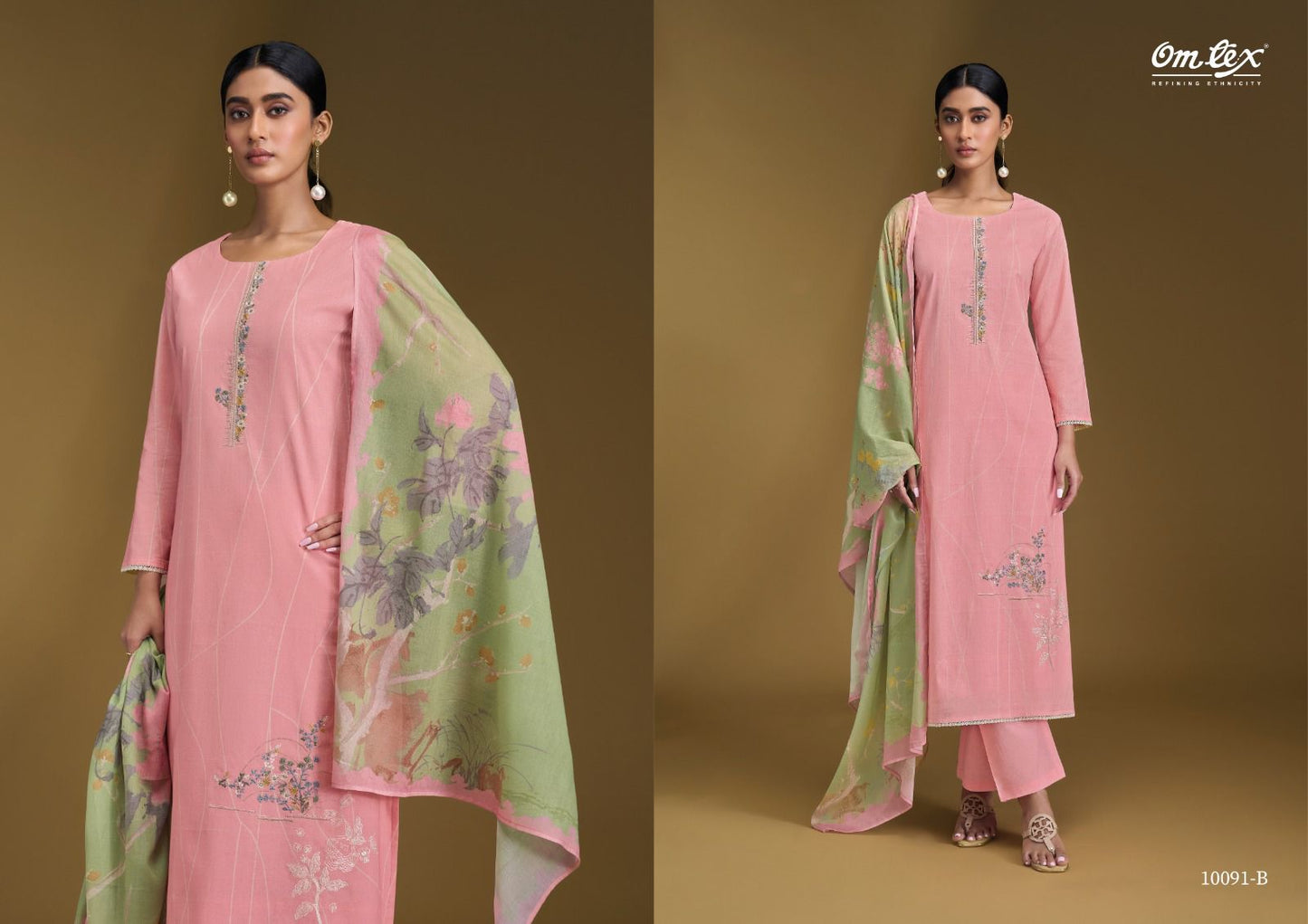 Sandhya Omtex Lawn Cotton Salwar Suits Supplier