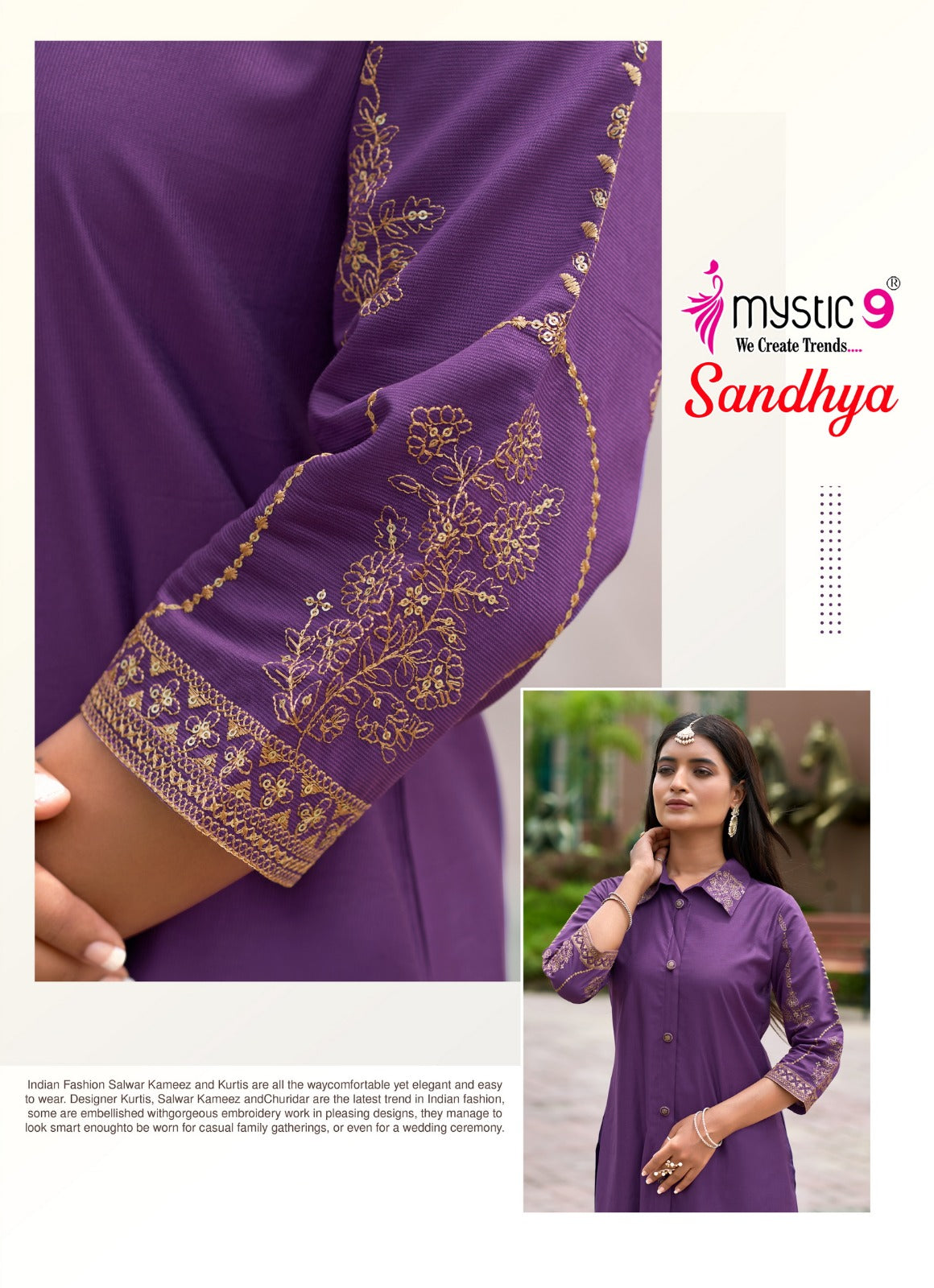 Sandhya Vol 1 Mystic 9 Co Ord Set Wholesaler Gujarat