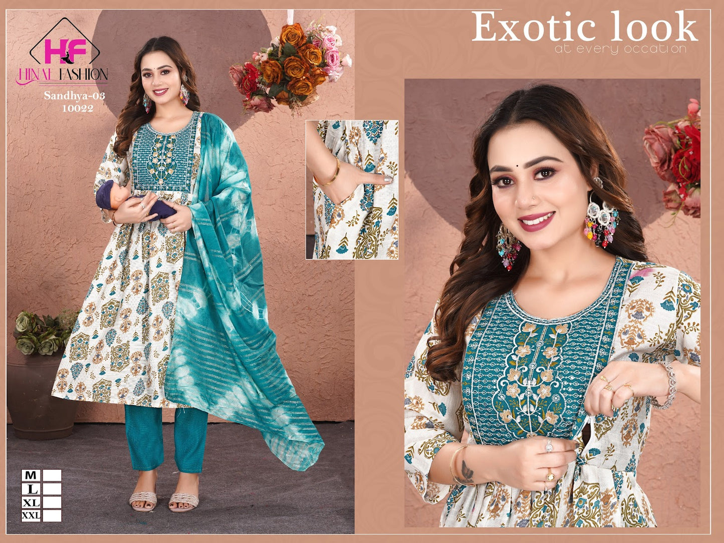 Sandhya Vol 3 Hinal Fashion Vatican Silk Feeding Readymade Suit Wholesaler Ahmedabad