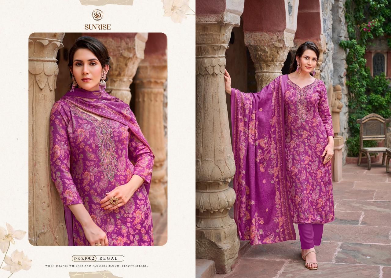 Saneha Sunrise Pashmina Suits Supplier Ahmedabad