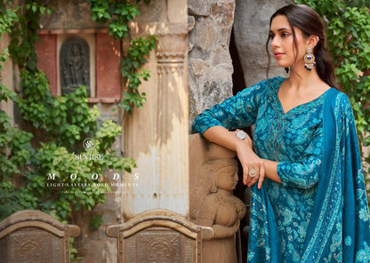 Saneha Sunrise Pashmina Suits Supplier Ahmedabad