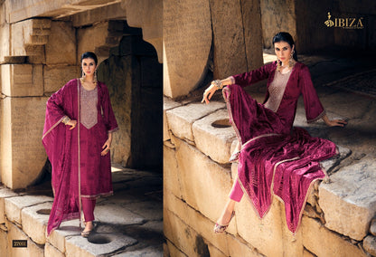 Sang E Siyah Ibiza Velvet Suits Wholesale