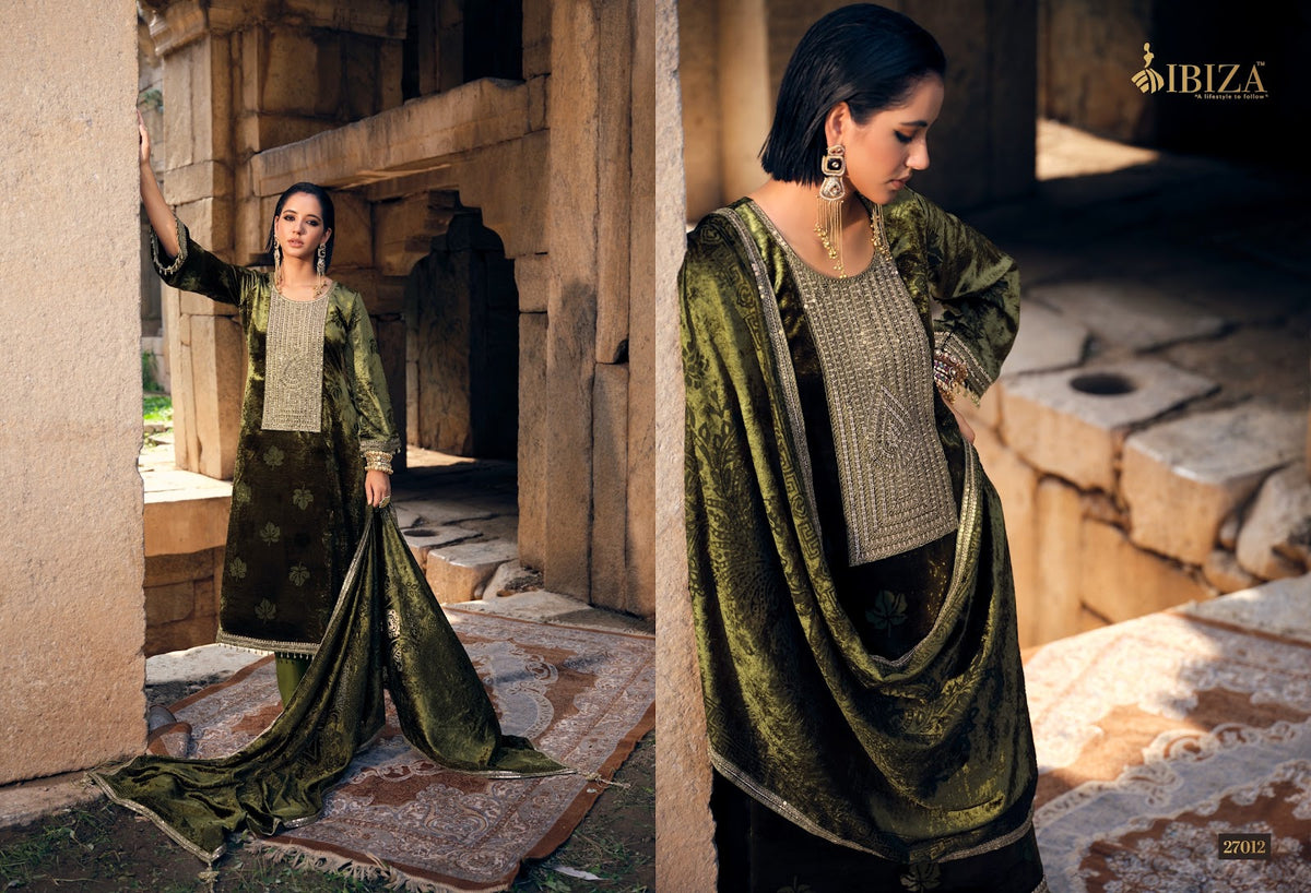 Sang E Siyah Ibiza Velvet Suits Wholesale
