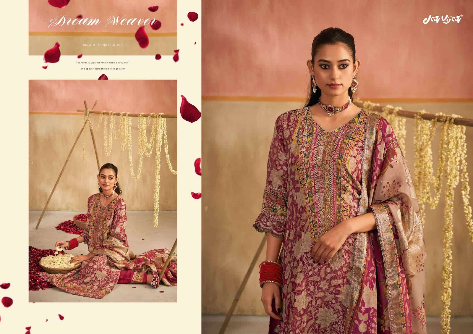 Sangam Jay Vijay Silk Pant Style Suits Wholesale Rate
