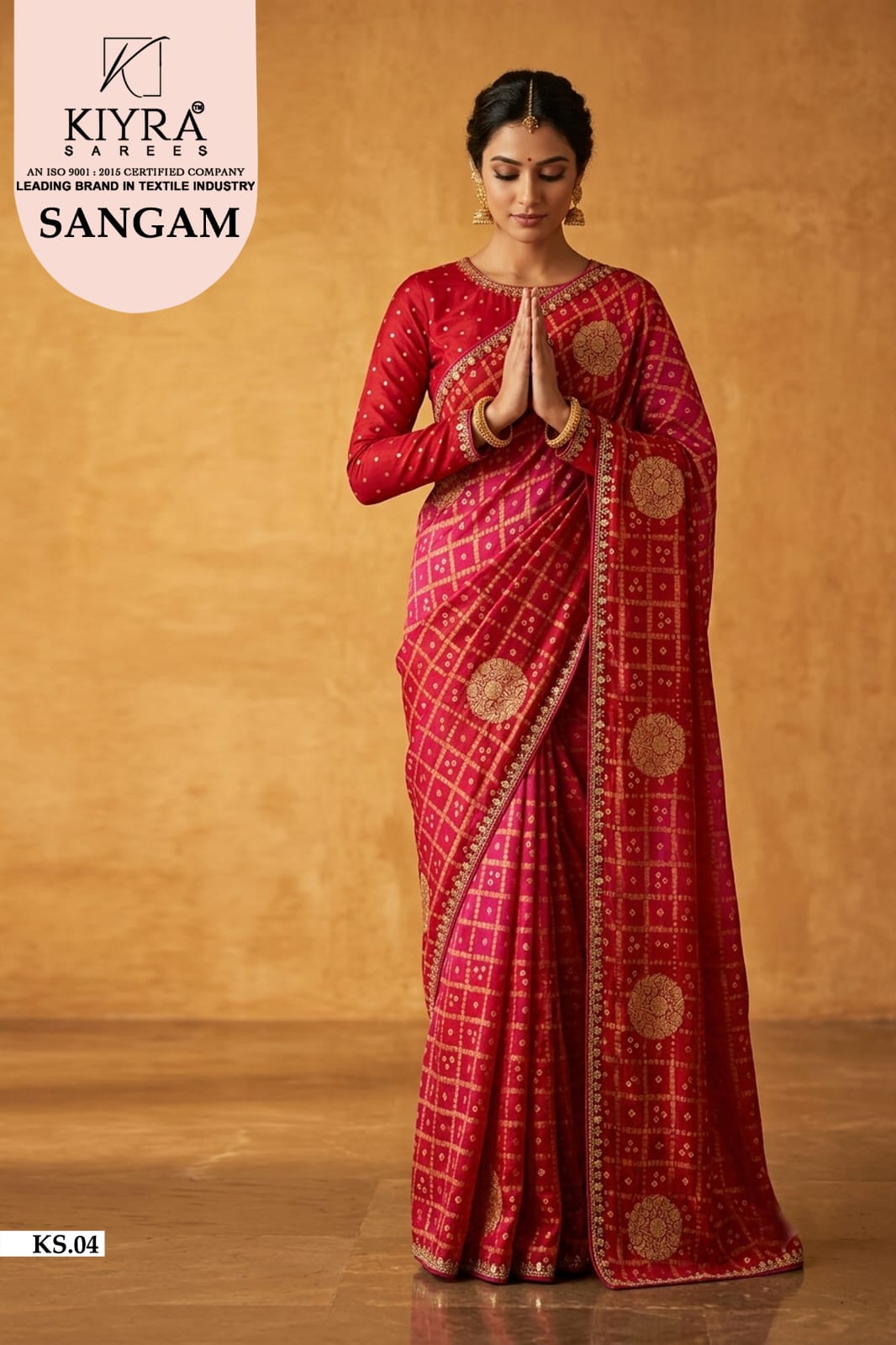 Sangam Kiyra Moss Sarees Wholesaler Ahmedabad