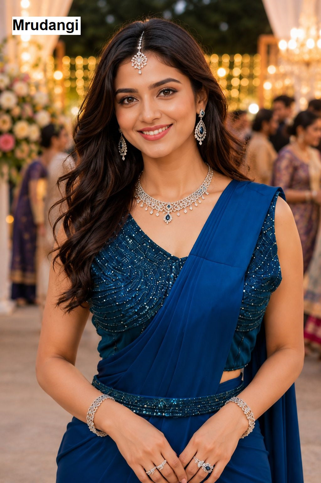 Sangat Mrudangi Lycra Ready To Wear Saree Exporter Ahmedabad