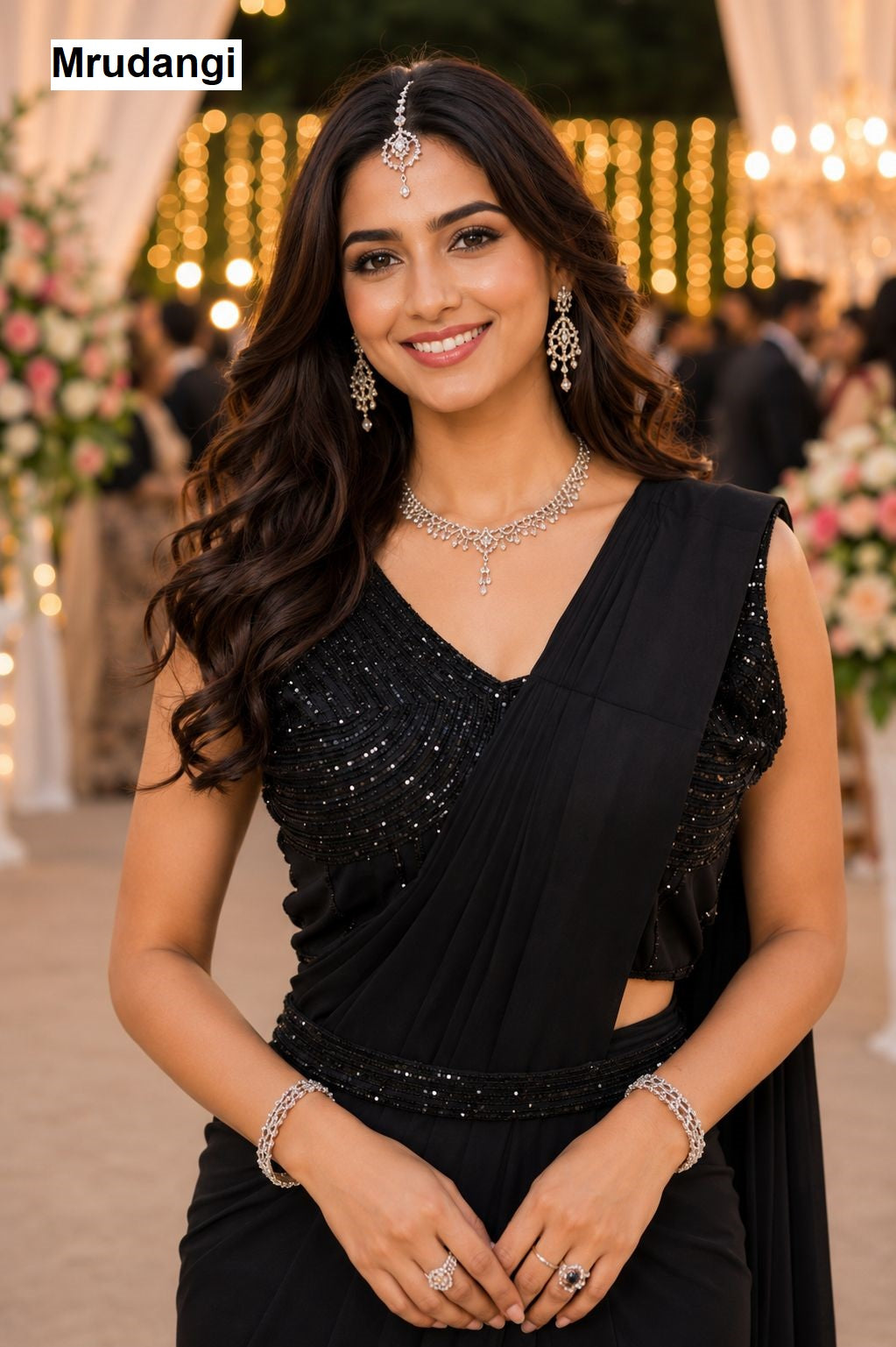 Sangat Mrudangi Lycra Ready To Wear Saree Exporter Ahmedabad
